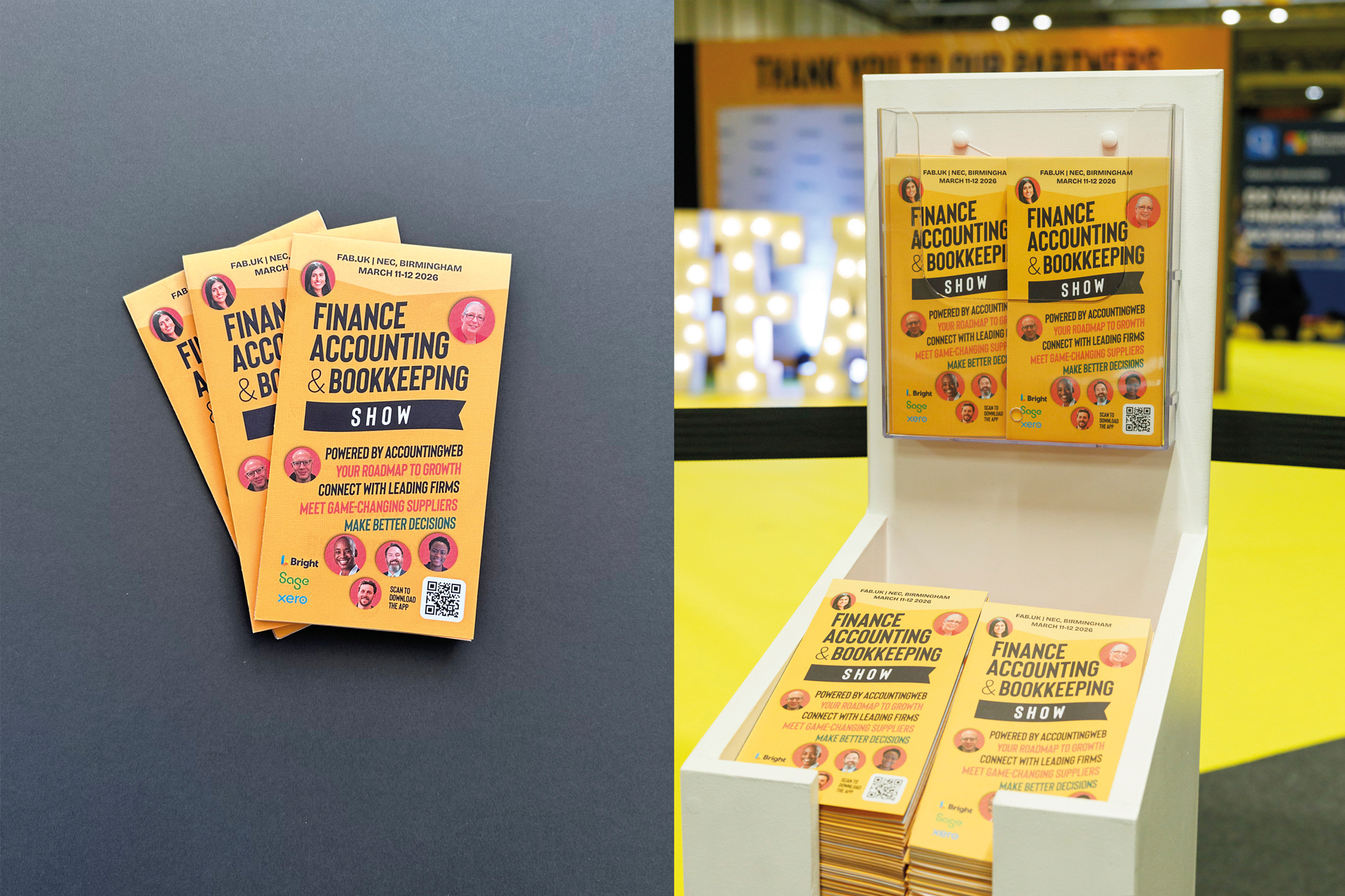 FAB_bottom Design for print - fold out brochure for the festival of accounting and bookkeeping