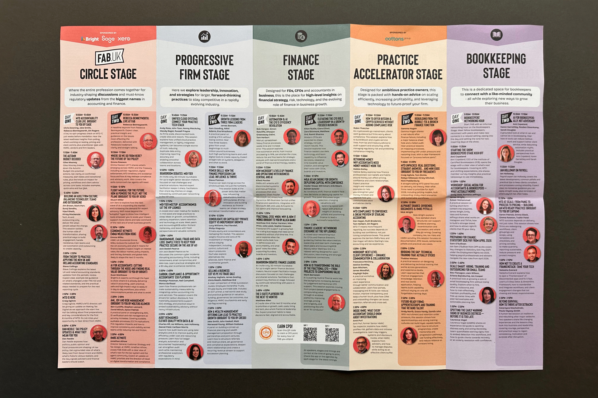 FAB_bottom2 Printed brochure for FAB adhering to strict brand guidelines
