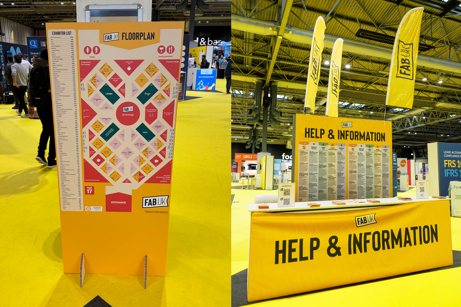 FAB_bottom4 Design of exhibition graphics for the exhibition stands at the festival